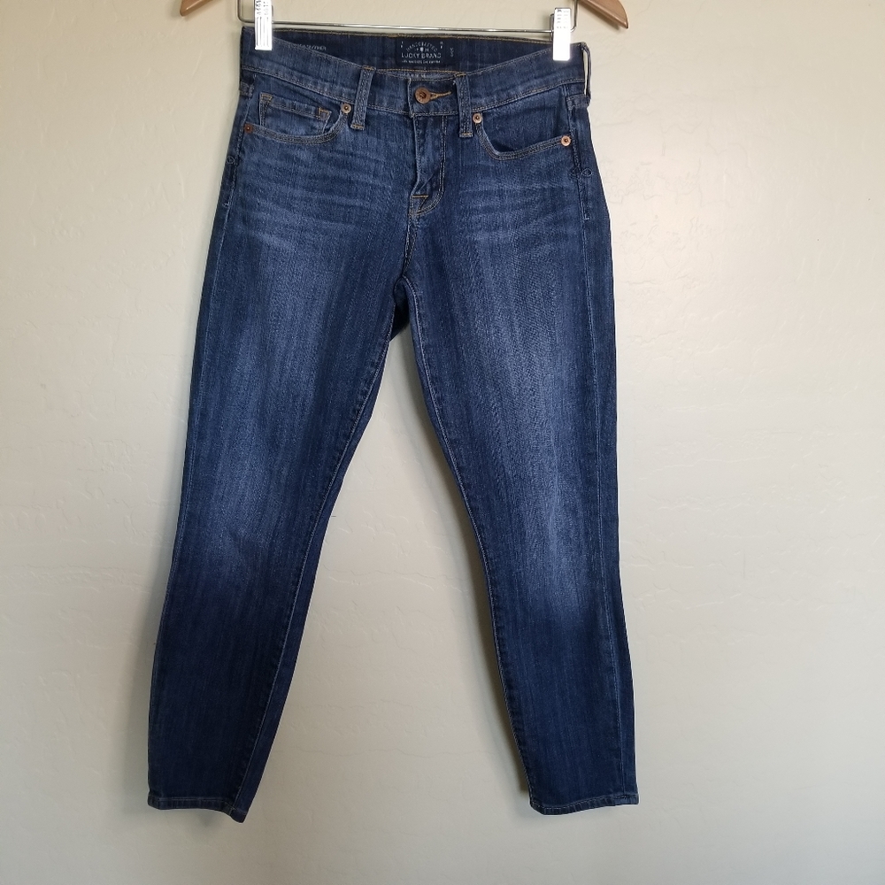 Lucky Sofia Skimmer skinny ankle jeans
